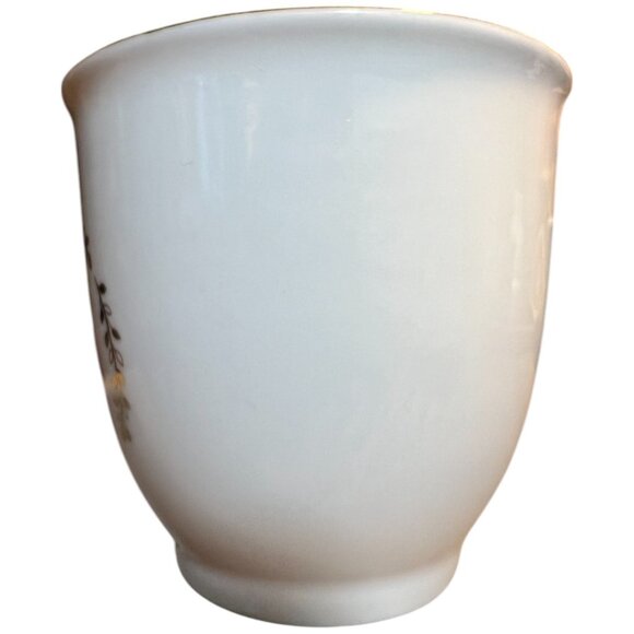 SHEFFIELD HOME Monogram "M" Ceramic Mug Double-Sided Metallic Gold Accents - Picture 4 of 13